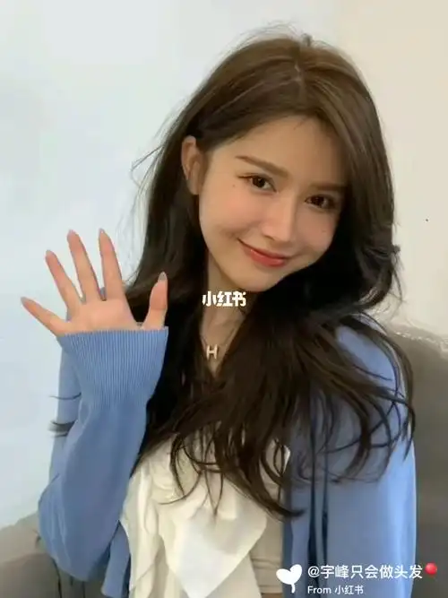 慵懒造型烫77青木棕色真是美爆了鸭