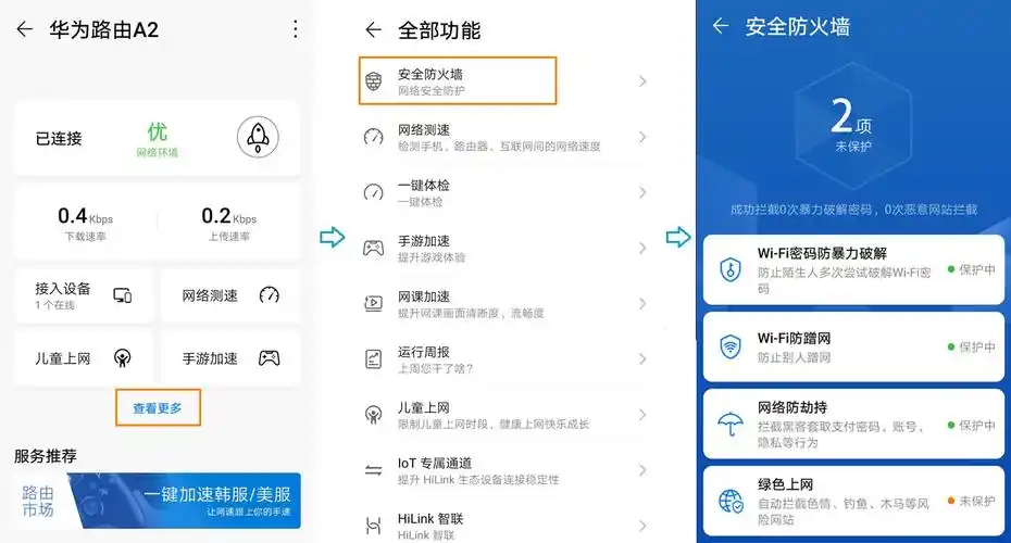 这个华为路由a2特色功能了解一下