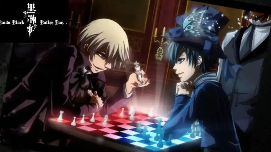 有没有黑暗系的动漫壁纸图?黑执事那样的也可以啦啦啦.