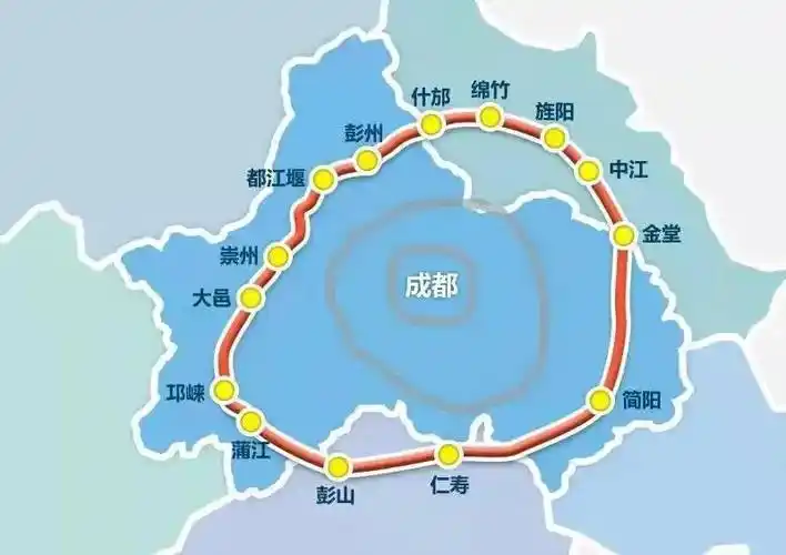 交通大爆发成都是如何一步步发展到七环的