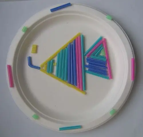 吸管拼贴(二) - 山水 - 山水的博客