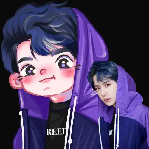 真的是好酷呀#王一博 #q版头像#头像分享 #q版王 - 抖音