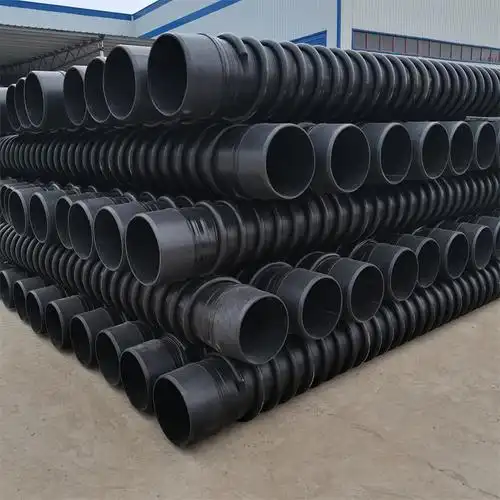 hdpe缠绕增强结构壁管焊接方便td3大口径高密度聚乙烯b型克拉管