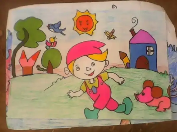 画风景又简单又漂亮