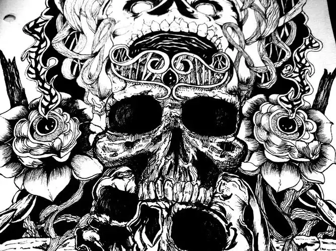 魔鬼骷髅头_xue小小桃-站酷zcool