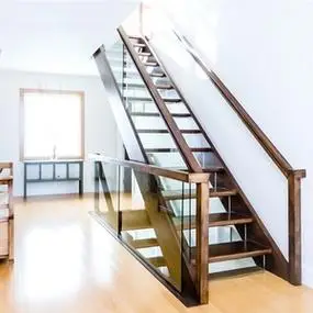 楼梯扶手玻璃钢木图片