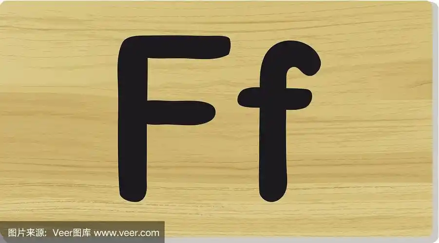 英文字母f,厚木板,小写,剪贴路径,长方形