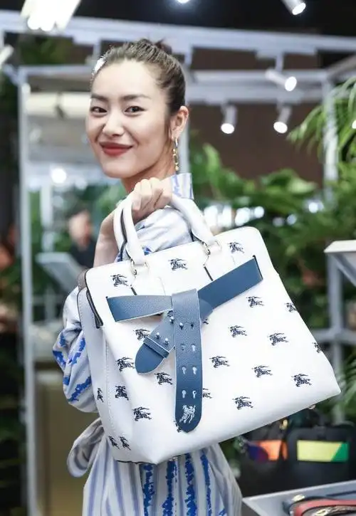 刘雯太会玩包包大到能都把自己塞进去了真不愧是大表姐