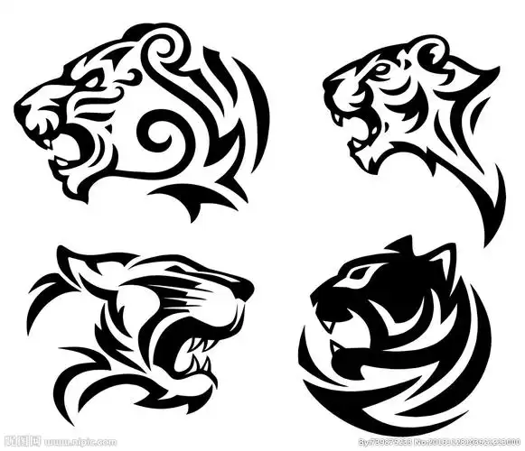 rgb10元(cny)×关 键 词:动物 老虎 野生动物 虎纹 老虎头 图腾 纹身