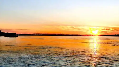 抖音最火晚霞日落美景,风景-回车桌面