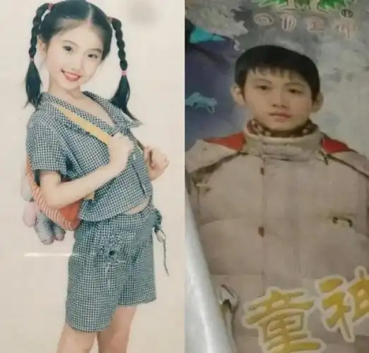 景甜和张彬彬的童年照超配司藤选角选的好呀