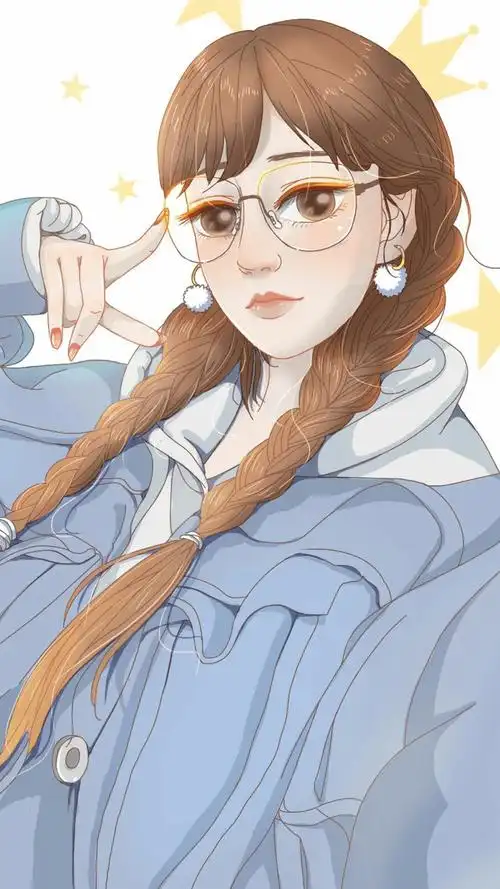 女孩 韩国唯美插画手绘动漫卡通可爱个性经典enakei头像壁纸横图大全