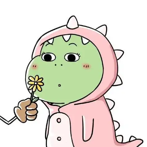 qq头像情侣动漫小恐龙