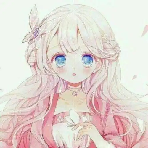 动漫头像仙女般美丽,草莓般的香甜,蝴蝶般的动人,白玉兰般的富贵美丽