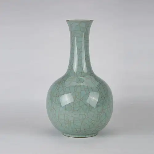 五大名窑官窑金线天球瓶