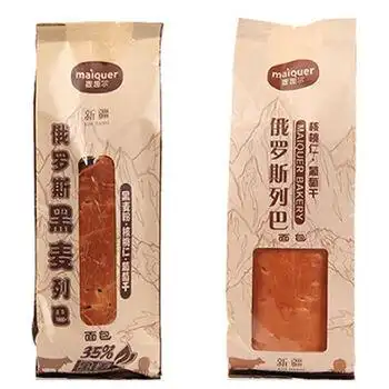 麦趣尔列巴面包棍新疆麦趣尔大列巴早餐吐司切片俄罗斯面包葡萄干核桃