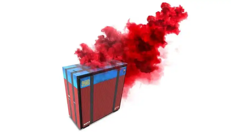 绝地求生官推分享定制主机空投补给箱