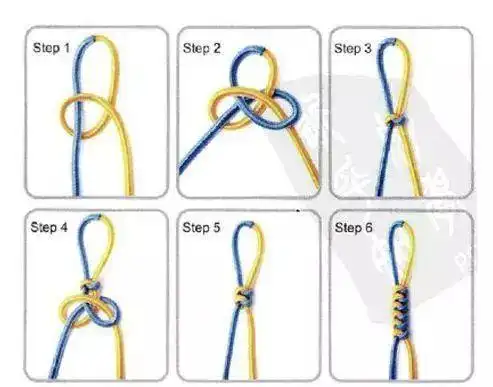 佛珠手串的金刚结图解教程(干货)-手串打结-实用手工编法图解-中国结