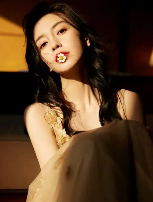 性感美女明星杨颖angelababy 妩媚优雅写真