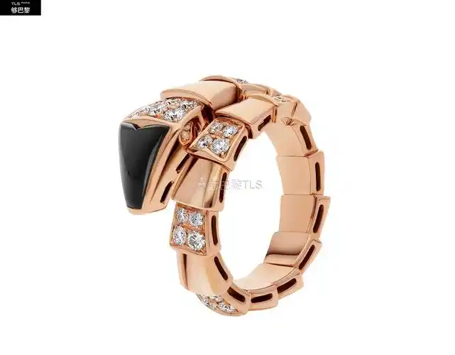 【包邮包税】 bvlgari宝格丽 21年秋冬 女士 戒指 serpenti viper系列