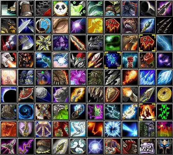 魔兽技能图标大全