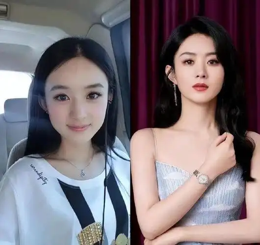 赵丽颖整容前后对比网友惊呼不整容也可以变美