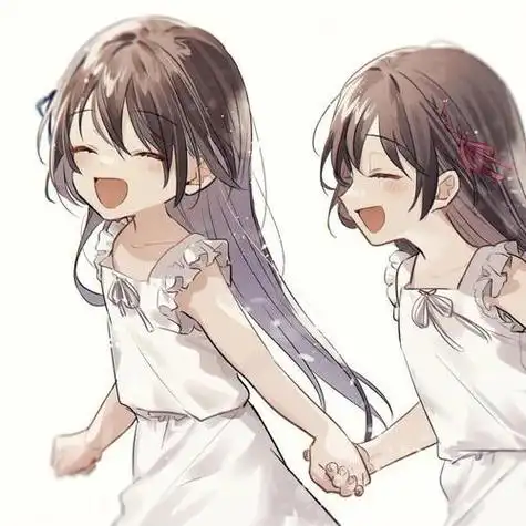 女生闺蜜头像动漫超萌可爱 动漫头像图片大全 -【爱个性】