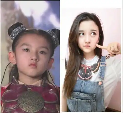 童星大小时照片pk哪些长得越来越好看