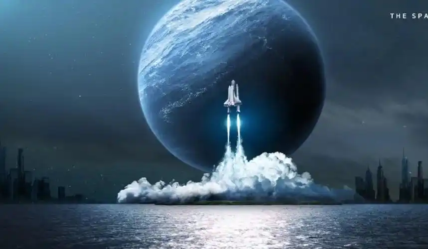 12套科技风科幻宇宙航天海报源文件