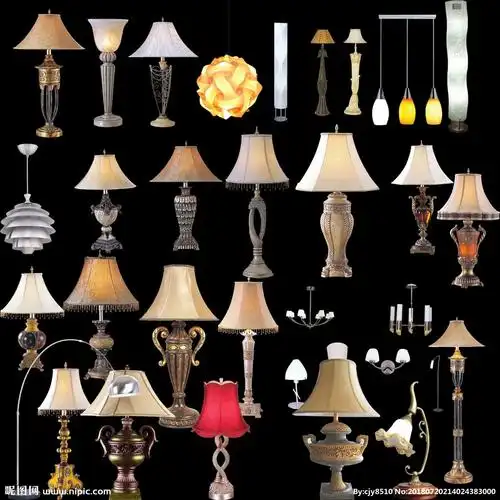 台灯灯具集合图片