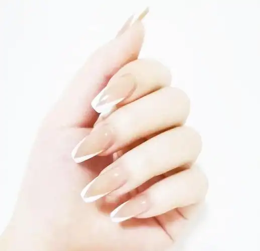 2021网红款斜边法式最新美甲