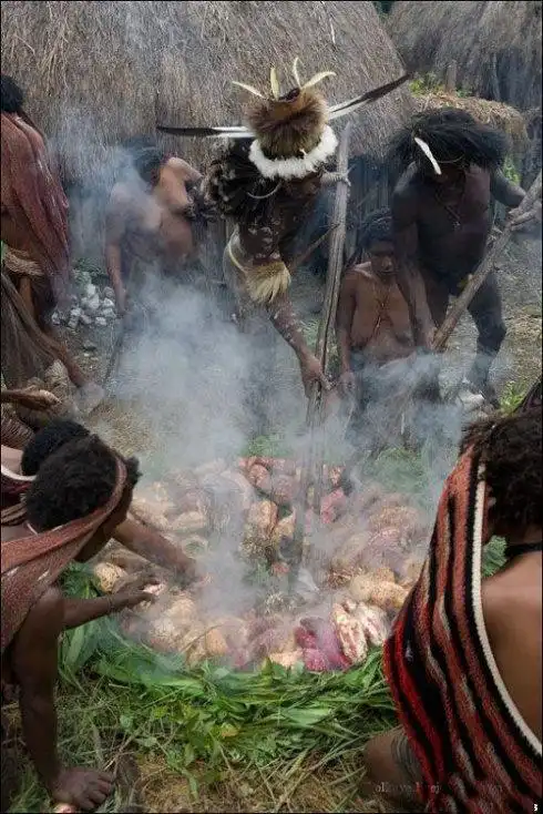 (异域风情)罕见:非洲土著部落原始生活