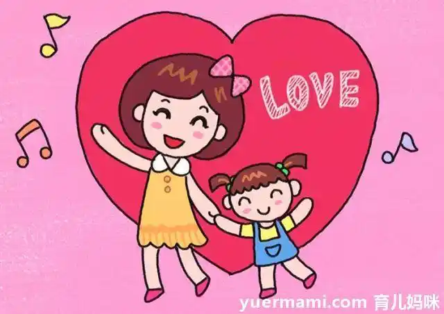 儿童绘画母亲节简笔画