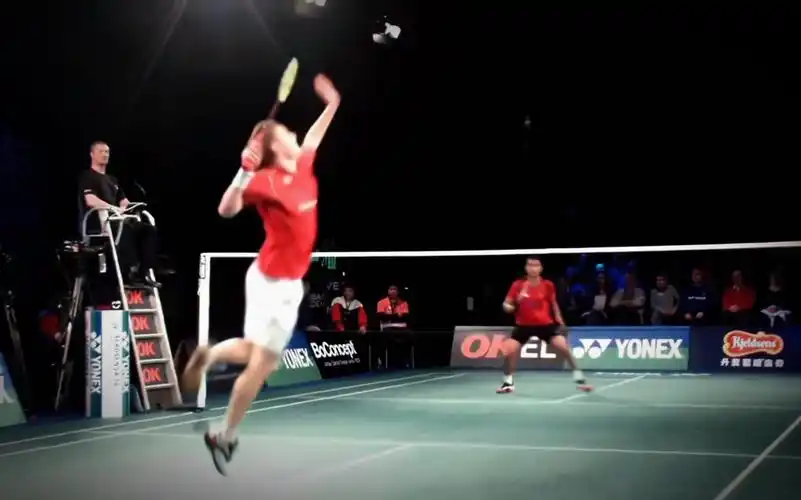[4k/羽毛球]来看看世界第一的三米跳杀