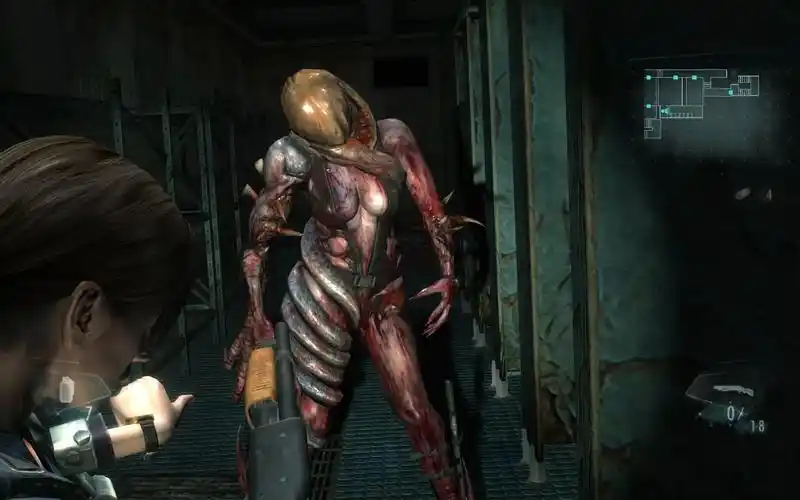 生化危机,美女特工变成高等变异丧尸,肉身变得不死不灭_哔哩哔哩_bili