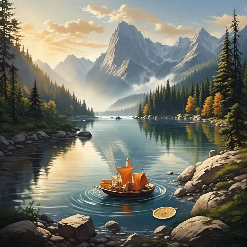 正财红财偏财微信头像💸|山水风光聚宝盆