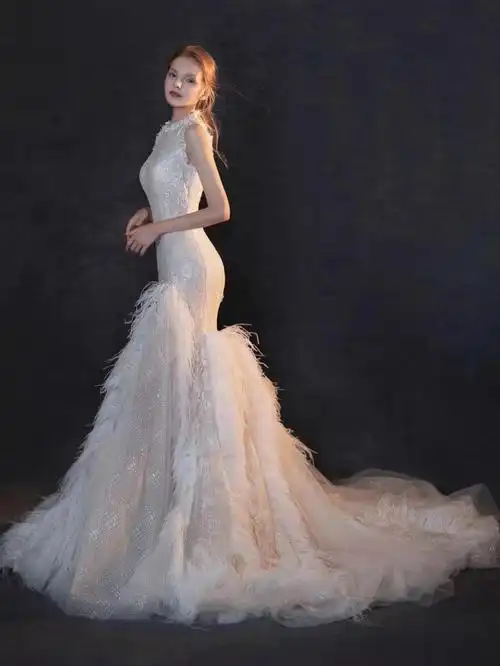 服装设计23高级礼服之鱼尾裙礼服一