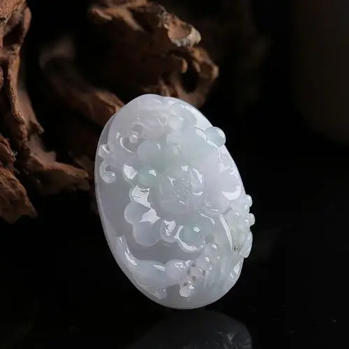 怡泰祥·糯种带色花开富贵挂件