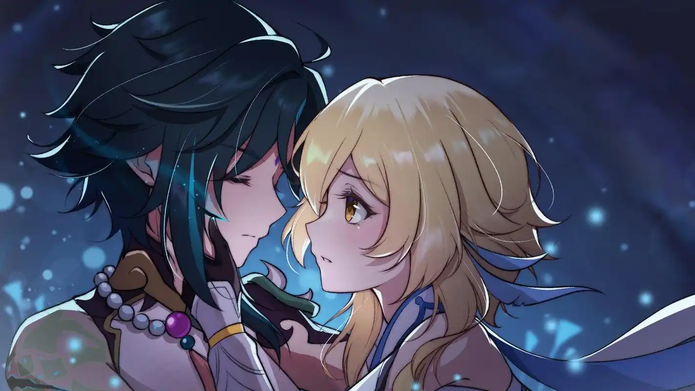 原神精美壁纸分享「荧魈」二 来源:七姨七,让风带来思念 	 好爱