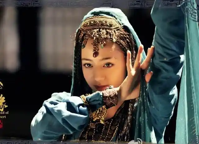 《风中奇缘》有四美,刘诗诗清纯,迪丽热巴惊艳,第一仙女下凡