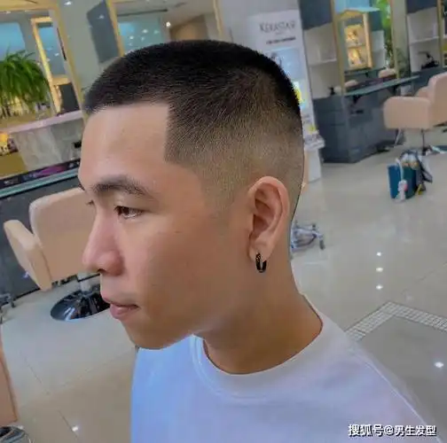 原创寸头发型最有男性魅力硬朗帅气适合各种脸型的男生去剪