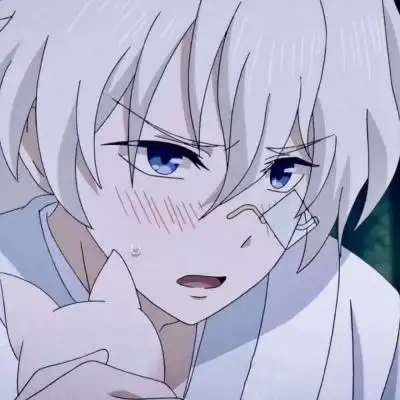 脸红动漫男生头像,软男专用头像