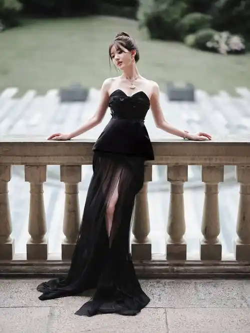 赵露思着黑色纱裙气场全开 大秀美腿身材逆天-搜狐大视野-搜狐新闻