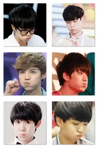 月饼脸可爱男生嘟嘴卖萌头像 预览图