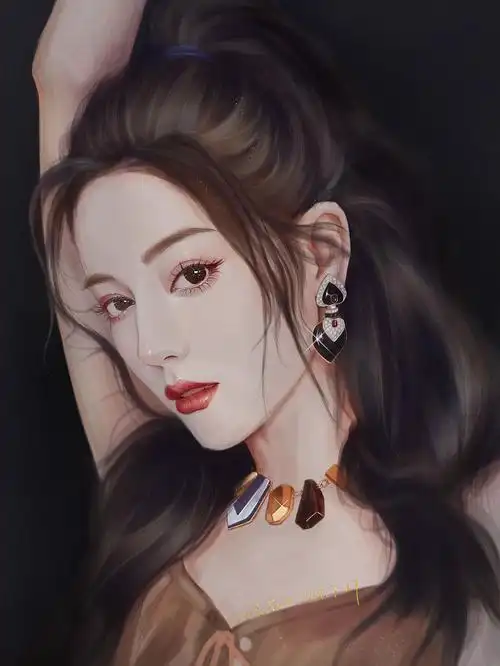 又来画迪丽热巴啦