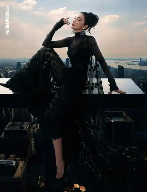 李冰冰周也时尚cosmo四月刊封面##李冰冰周也双a