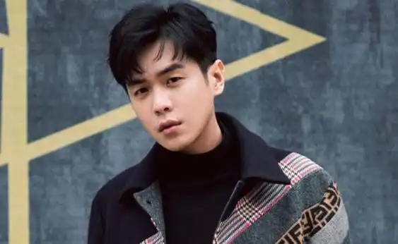 因张若昀在《九州天空城》电视剧所化妆的样子,加上表情跟哈士奇特别