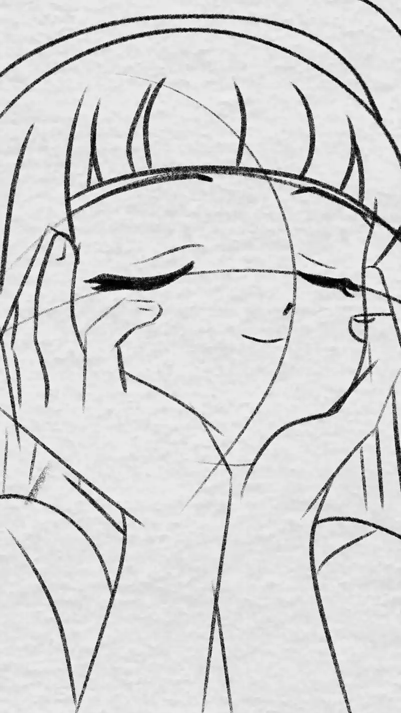 速写素描简笔起稿画百变小樱和知世