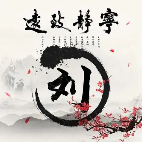 刘字姓氏微信头像图片