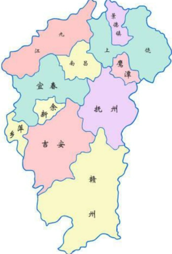 江西省有哪些市